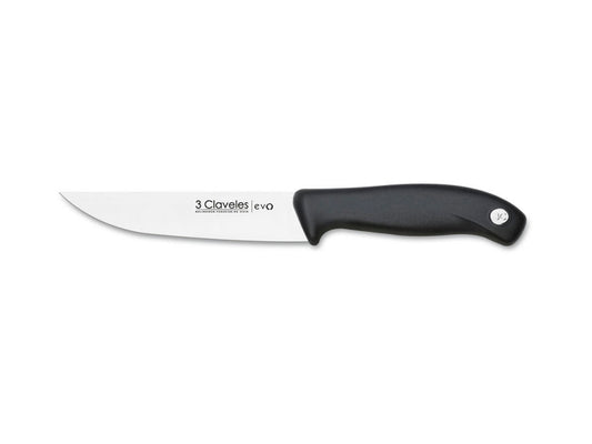 Cuchillo tres claveles cocina evo 13,5 cms