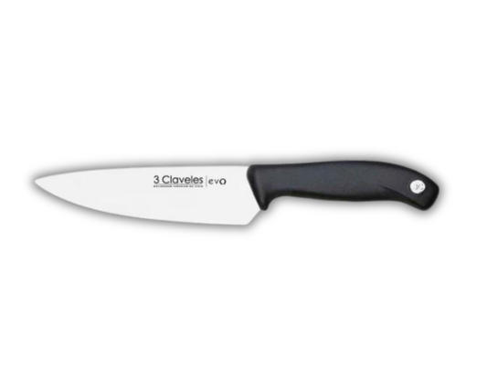 Cuchillo tres claveles # 1355 cocinero evo 15 cms